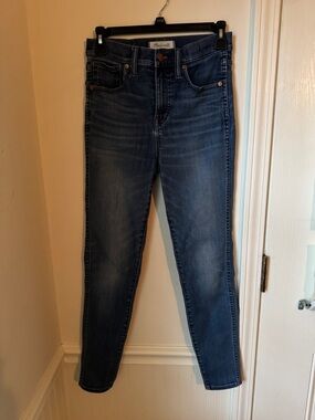 Madewell High-Rise Skinny Jeans - Dark Blue Size 26